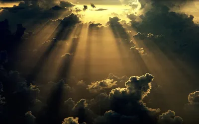 Dreamy Breathtaking Wallpaper Nature Wallpaper 4K 1920x1200 A, Breathtaking, Hd, Desktop, Wallpaper, Featuring, Sunbeams, Breaking, Through, Dark, Clouds, Highlighting, Brown, Orange, Purple, Ultrawide, Full HD
