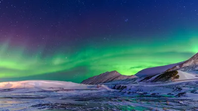 Crisp Breathtaking Wallpaper Nature Wallpaper 4K 5120x2880 A, Breathtaking, Winter, Landscape, Under, Starry, Sky, Vibrant, Aurora, Borealis, Captured, Quality, Brown, Ultrawide, 4k