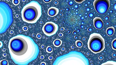 Radiant Psychedelic Wallpaper Abstract Wallpaper 4K 2560x1440 Psychedelic, Abstract, Fractal, Design, Featuring, Vibrant, Cyan, White, Blue, Hues, Mesmerizing, Captivates, Ultrawide, QHD