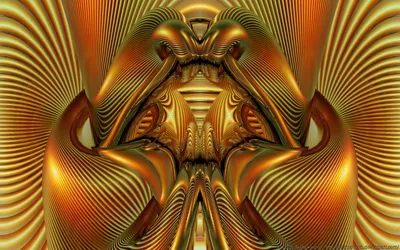 Bright Abstract Wallpaper Abstract Wallpaper 4K 1920x1200 Hd, Wallpaper, Showcasing, An, Abstract, Cgi, 3d, Design, Intricate, Symmetrical, Patterns, Gold, Brown, Ultrawide, Full HD