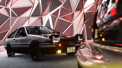 Assetto Corsa Initial Abstract Wallpaper 4K 1920x1080 Assetto, Corsa, Initial, D., Ae86, Collection, White, Ultrawide, Full HD