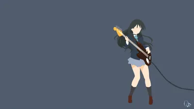 Minimalist Quad Mio Minimal Wallpaper 4K 3072x1727 Minimalist, 2k, Quad, Hd, Pc, Desktop, Wallpaper, Of, Mio, Akiyama, K-on!, Anime, White, Ultrawide, QHD