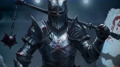 Fantasy Knight Dark Fantasy Wallpaper 4K 1920x1080 Hd, Desktop, Wallpaper, Featuring, A, Fantasy, Knight, In, Dark, Blood-stained, Armor, Holding, Gray, Ultrawide, Full HD