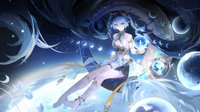 Misty Anime Wallpaper Abstract Wallpaper 4K 6000x3376 Anime, 6000x3376, White, Ultrawide, 4k