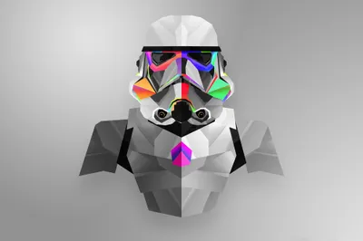 Vivid Abstract Wallpaper Abstract Wallpaper 4K 2000x1333 Abstract, Hd, Wallpaper, Featuring, A, Stylized, Stormtrooper, Helmet, Star, Wars, Composed, Geometric, Gray, Ultrawide, Full HD