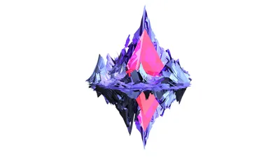 Abstract Vibrant Facets Minimal Wallpaper 4K 2560x1440 An, Abstract, Hd, Pc, Desktop, Wallpaper, Featuring, Vibrant, Facets, Shades, Purple, Pink, White, Ultrawide, QHD