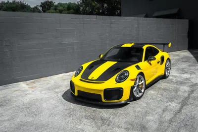 Yellow Car Vehicle Cars Wallpaper 4K 2048x1365 Yellow, Car, Porsche, 911, Vehicle, Gt2, Desktop, Gray, Ultrawide, Full HD