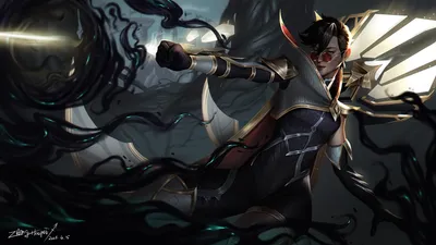 Sentinel Vayne Fan Art Abstract Wallpaper 4K 1920x1080 Sentinel, Vayne, Fan, Art, By, Mason, Chung, Gray, Brown, Ultrawide, Full HD