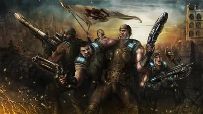 Vibrant Marcus Wallpaper Games Wallpaper 4K 5180x2914 4k, Ultra, Hd, Desktop, Wallpaper, Featuring, Marcus, Fenix, Damon, Baird, Dominic, Santiago, White, Ultrawide