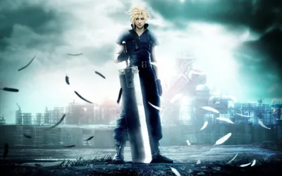 Cloud Strife Final Nature Wallpaper 4K 1920x1200 Hd, Desktop, Wallpaper, Featuring, Cloud, Strife, From, Final, Fantasy, Vii:, Advent, Children, White, Ultrawide, Full HD