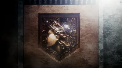 Bold Emblem Wallpaper Wallpaper 4K, Abstract category