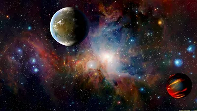 Depicting Vibrant Sci Wallpaper 4K, Space category