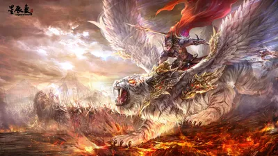 Fantasy Warrior Riding Fantasy Wallpaper 4K 1920x1080 Hd, Desktop, Wallpaper, Featuring, A, Fantasy, Warrior, Riding, Majestic, Winged, Beast, Soaring, White, Gray, Ultrawide, Full HD