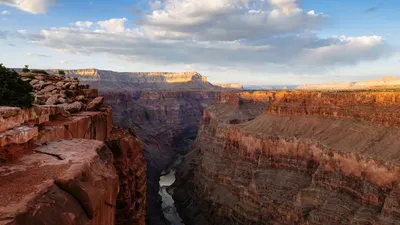 Serene Grand Wallpaper Nature Wallpaper 4K 1920x1080 Hd, Pc, Desktop, Wallpaper/background:, Grand, Canyon, Nature, Panorama, Sunlit, Red, Cliffs, Deep, Gray, Ultrawide, Full HD