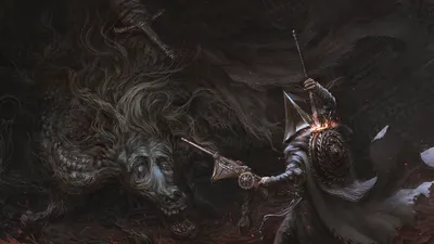Radiant Dark Wallpaper Black/Dark Wallpaper 4K 1920x1080 Dark, Fantasy, Hd, Pc, Wallpaper, Featuring, Ludwig, The, Holy, Blade, Bloodborne, Depicted, Black, Ultrawide, Full HD