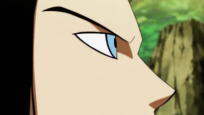 Close Android Focused Eye Fantasy Wallpaper 4K 1920x1080 Close-up, Of, Android, 17's, Focused, Eye, And, Profile, 039, Dragon, Ball, Super, White, Ultrawide, Full HD