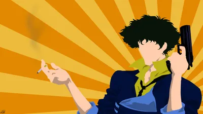 Epic Spike Wallpaper Abstract Wallpaper 4K 2560x1440 Spike, Spiegel, Cowboy, Bebop, Orange, Ultrawide, QHD