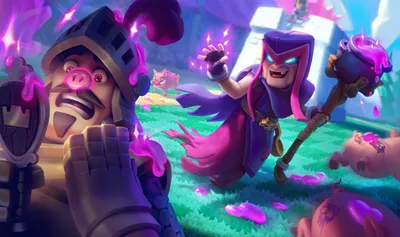Golden Clash Wallpaper Space Wallpaper 4K 2771x1643 Clash, Royale, Video, Game, 2k, Quad, Hd, Pc, Desktop, Purple-robed, Witch, Unleashing, White, Ultrawide, QHD