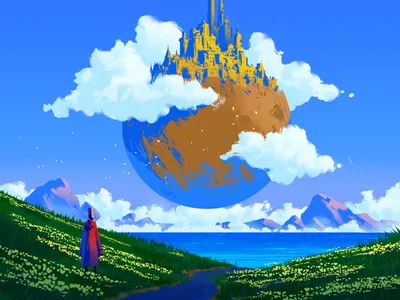 Fantasy City Fantasy Fantasy Wallpaper 4K 1920x1440 Fantasy, City, Hd, Desktop, Wallpaper, Pink, Yellow, Landscape, Full HD