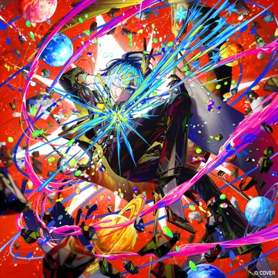 Vivid Anime Wallpaper Abstract Wallpaper 4K 2300x2300 Anime, 2300x2300, White, Red, Square, Full HD