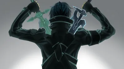 Dreamy Kirito Wallpaper Abstract Wallpaper 4K 1920x1080 Hd, Desktop, Wallpaper, Featuring, Kirito, From, Sword, Art, Online, Depicted, Behind, Holding, White, Ultrawide, Full HD