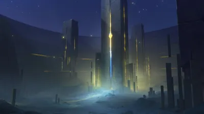 Sleek Genshin Wallpaper Space Wallpaper 4K 3840x2160 4k, Ultra, Hd, Pc, Wallpaper, Of, Genshin, Impact, Luna, Viii, Glowing, Monolith, Gray, Ultrawide