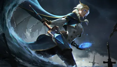 Definition Jaina Proudmoore Fantasy Wallpaper 4K 5000x2865 A, High-definition, Desktop, Wallpaper, Of, Jaina, Proudmoore, From, World, Warcraft, Featuring, Her, Gray, Ultrawide, 4k