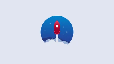 Minimalist Sci Rocket Minimal Wallpaper 4K 4000x2250 Minimalist, Sci, Fi, Rocket, Hd, Desktop, Wallpaper, White, Ultrawide, 4k