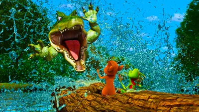 Movie Ribbit Abstract Abstract Wallpaper 4K 1920x1080 Movie, Ribbit, Hd, Desktop, Wallpaper, Background, Image, Yellow, Pink, Ultrawide, Full HD
