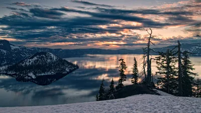 Vivid Winter Wallpaper Wallpaper 4K, Nature category