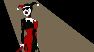 Serene Harley Wallpaper Black/Dark Wallpaper 4K 1920x1080 Hd, Pc, Desktop, Wallpaper, Featuring, Harley, Quinn, From, Batman, Animated, Series, Showcased, Red, White, Ultrawide, Full HD