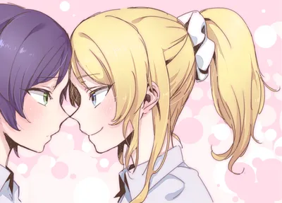 Radiant Eri Wallpaper Abstract Wallpaper 4K 1726x1240 Eri, Ayase, Love, Live, Hd, Pc, Anime, Wallpaper, Close-up, Blonde, White, Landscape