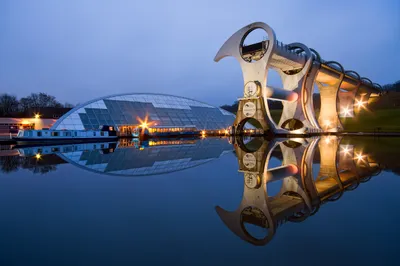 Sleek Man Wallpaper Abstract Wallpaper 4K 2496x1663 Man, Made, Falkirk, Wheel, Hd, Desktop, Wallpaper, Gray, Pink, Ultrawide, Full HD