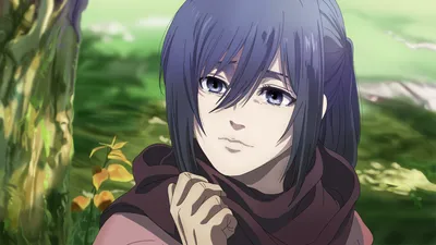 Vivid Mikasa Wallpaper Abstract Wallpaper 4K 3840x2160 An, Hd, Desktop, Wallpaper, Featuring, Mikasa, Ackerman, From, Anime, Attack, Titan, Set, Black, White, Brown, Ultrawide, 4k
