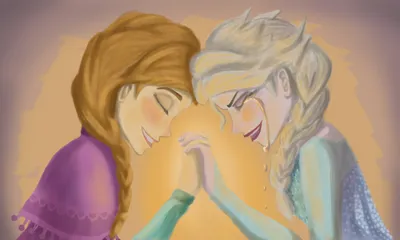 Epic Two Wallpaper Nature Wallpaper 4K 5000x3000 Two, Sisters, Elsa, And, Anna, From, Frozen, Share, Tender, Moment, Snowy, Setting, Orange, Gray, Ultrawide, 4k