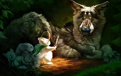 Vibrant Fantasy Wallpaper Animals Wallpaper 4K 1680x1050 A, Fantasy, Scene, Featuring, Brave, Rabbit, In, Green, Cape, Wielding, Stick, Confronting, White, Brown, Ultrawide