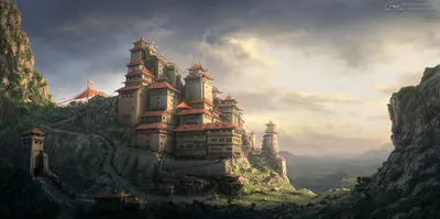 Definition Fantasy Depicting Majestic Castle Nature Wallpaper 4K 1920x955 High-definition, Fantasy, Wallpaper, Depicting, A, Majestic, Castle, Atop, Rocky, Hill, Expansive, Views, Gray, White, Ultrawide, Full HD