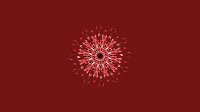 Minimalist Red Maroon Wallpaper 4K, Minimal category
