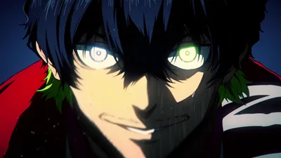 Oliver Aiku Blue Lock Intense Black/Dark Wallpaper 4K 1920x1080 Hd, Pc, Desktop, Wallpaper, Featuring, Oliver, Aiku, From, Blue, Lock, Intense, Glowing, Black, White, Ultrawide, Full HD