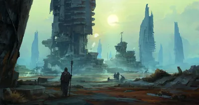 Sci City World World Wallpaper 4K 3000x1592 Sci, Fi, City, Hd, Desktop, White, Ultrawide, QHD