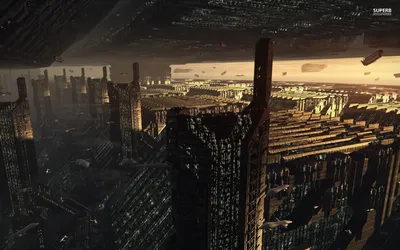 Sprawling Sci Cityscape World Wallpaper 4K 1920x1200 Hd, Pc, Desktop, Wallpaper, Showcasing, A, Sprawling, Sci-fi, Cityscape, Towering, Futuristic, Buildings, Gray, Ultrawide, Full HD