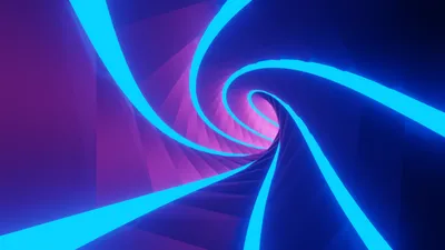 Abstract Tunnel Vibrant Abstract Wallpaper 4K 3840x2160 3d, Abstract, Tunnel, With, Vibrant, Blue, And, Purple, Hues, Rendered, Stunning, Ultra, Teal, Ultrawide, 4k