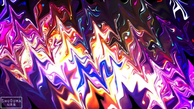 Vivid Abstract Dynamic Abstract Wallpaper 4K 2560x1440 Vivid, Abstract, Hd, Wallpaper, Featuring, Dynamic, Colorful, Waves, Resemble, Vibrant, Flames, White, Ultrawide, QHD
