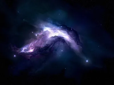 Vivid Vibrant Wallpaper Space Wallpaper 4K 1600x1200 Hd, Desktop, Wallpaper:, Featuring, A, Vibrant, Depiction, Of, Galaxy, Swirling, Blues, Purples, White, Gray, Landscape