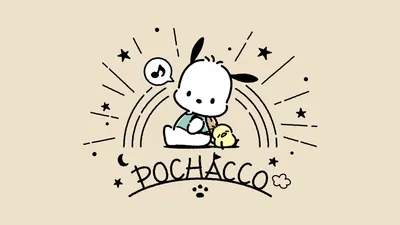Bold Anime Wallpaper Space Wallpaper 4K 5120x2880 Hd, Anime, Pochacco, Desktop, Wallpaper, With, The, Character, Surrounded, Stars, Beige, White, Ultrawide, 4k
