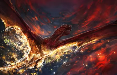Moody Majestic Wallpaper Nature Wallpaper 4K 2500x1600 Hd, Desktop, Wallpaper, Featuring, A, Majestic, Dragon), In, Flight, Against, Dramatic, Sky, Gray, Brown, Orange, Ultrawide, Full HD