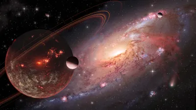 Bright Sci Wallpaper Wallpaper 4K, Space category