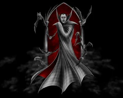 Dark Eerie Dracula Bats Black/Dark Wallpaper 4K 1920x1536 Hd, Pc, Desktop, Wallpaper, Featuring, A, Dark, Eerie, Dracula, Bats, Flying, Around, Gray, Brown, Square, Full HD