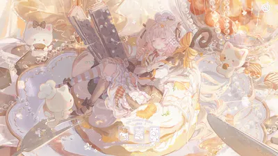 Dreamy Anime Wallpaper Abstract Wallpaper 4K 1956x1100 Anime, 1956x1100, White, Ultrawide, Full HD