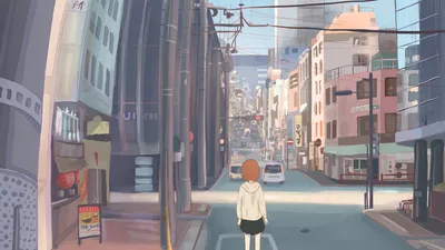 Anime City World World Wallpaper 4K 1920x1080 Anime, City, Hd, Desktop, Wallpaper, Gray, Ultrawide, Full HD